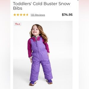 L.L. Bean Toddler Snow Pants